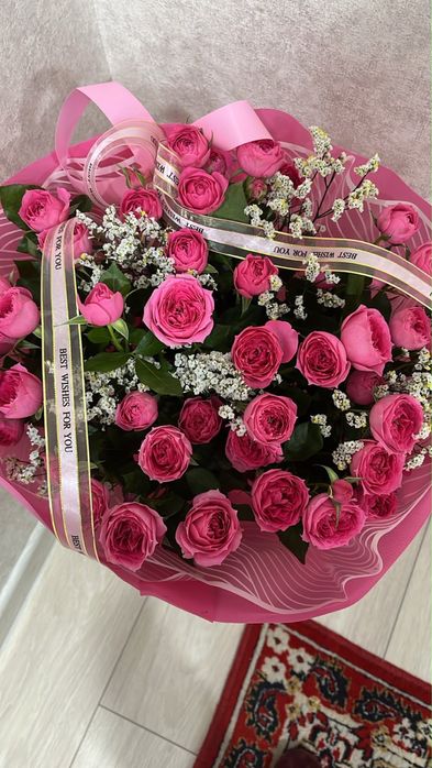 Свежие цветы, красивые, ароматные