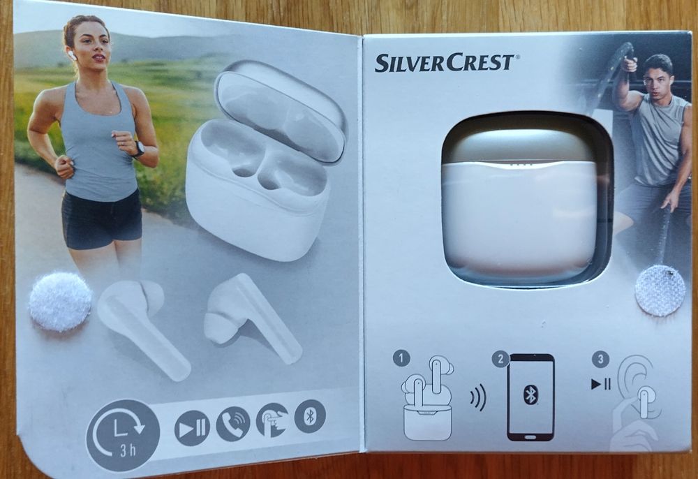 Безжични слушалки hands-free SilverCrest /СилвърКрест