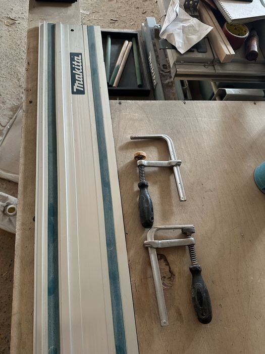 Направляющая шина Makita + 2 струбцины