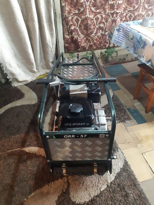 Мото собака с волокушами