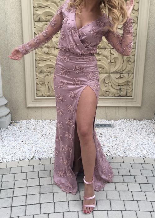 Rochie roz pudra marimea 36