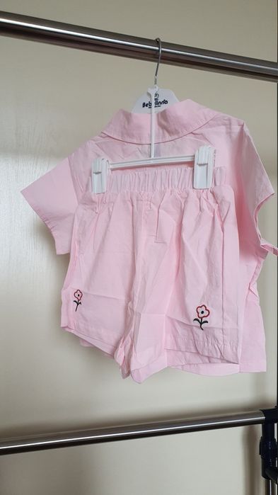 Розовая двойка для девочек