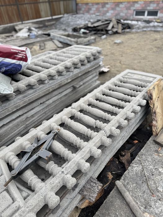 Забор бетонный б/у