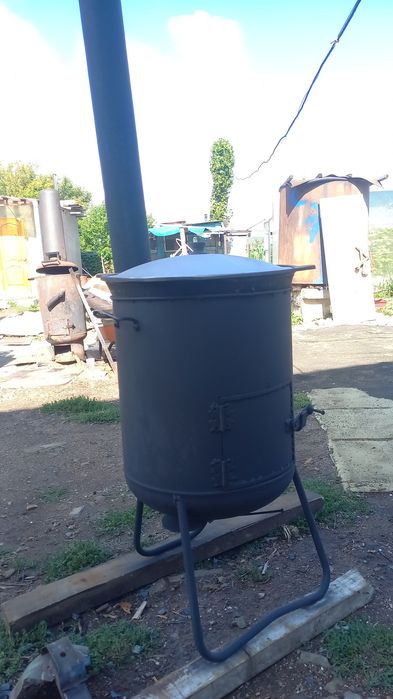 Печь казан 16л комплект