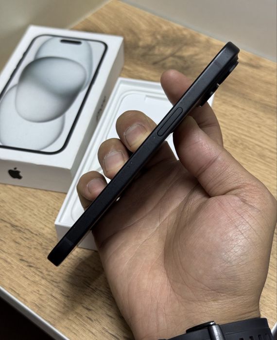 Iphone 15 128 gb dual sim black обмен