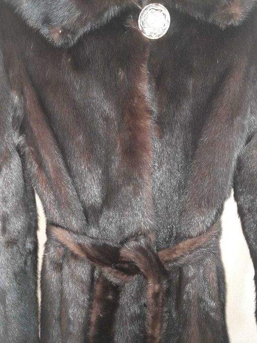 Норковая шуба 44
