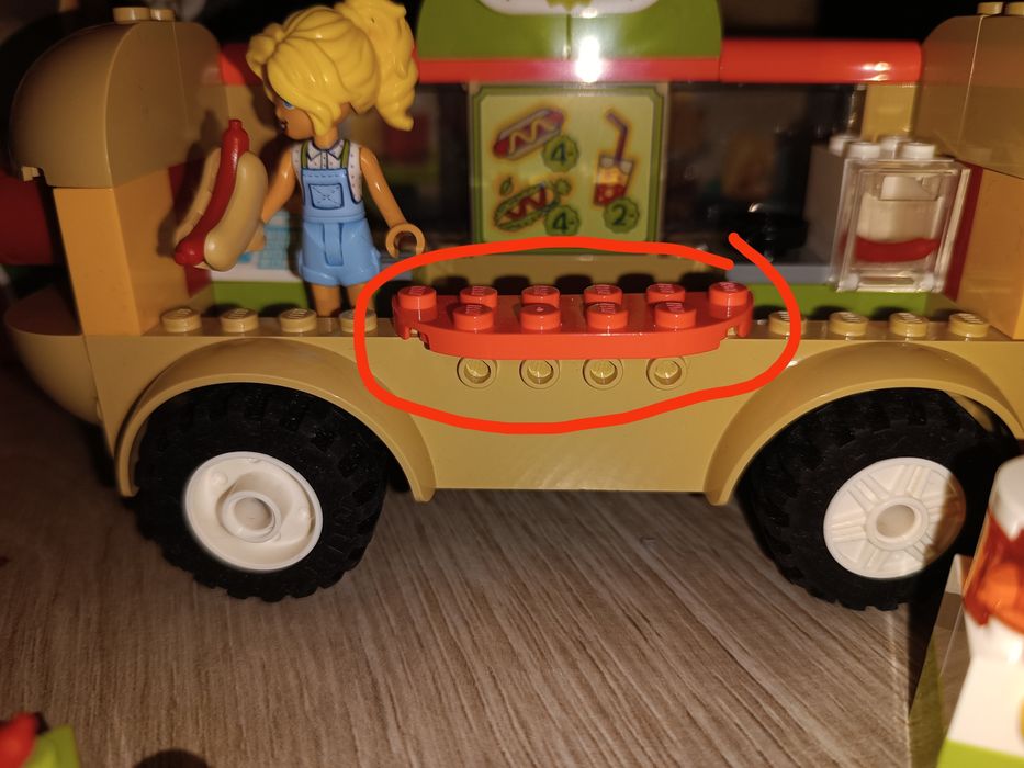 Лего - камион за хот-дог, Lego Friends 4+