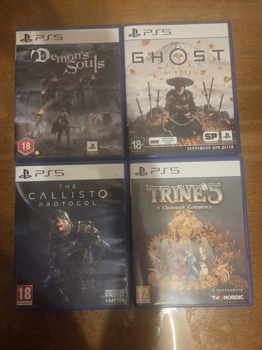 Игры на пс 5, продажа/обмен.
