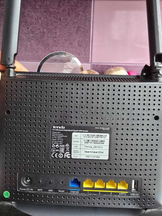 Router wireless Dual Band Gigabit Tenda AC1200