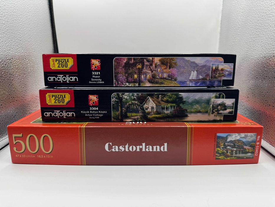 3 puzzle-uri – 260 si 500 piese