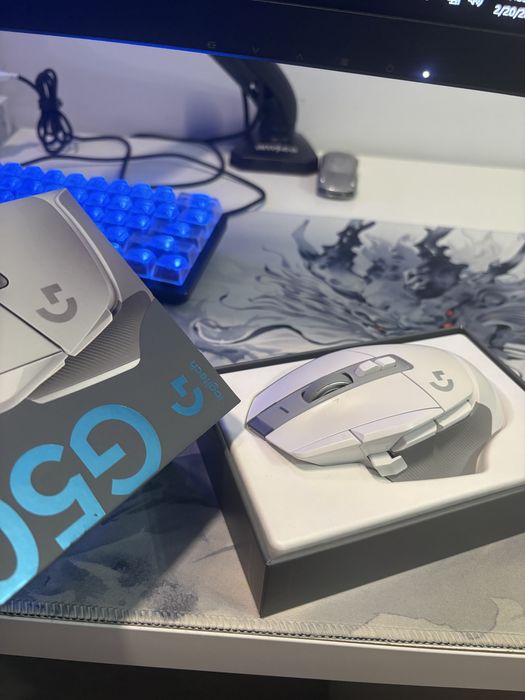 Mouse gaming logitech g502 x wireless/bluetooth/cu fir