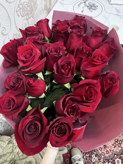 Букет роз 25 шт