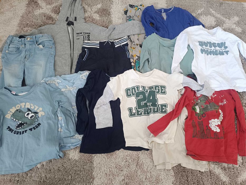 Лот детски дрехи за момче 104 см