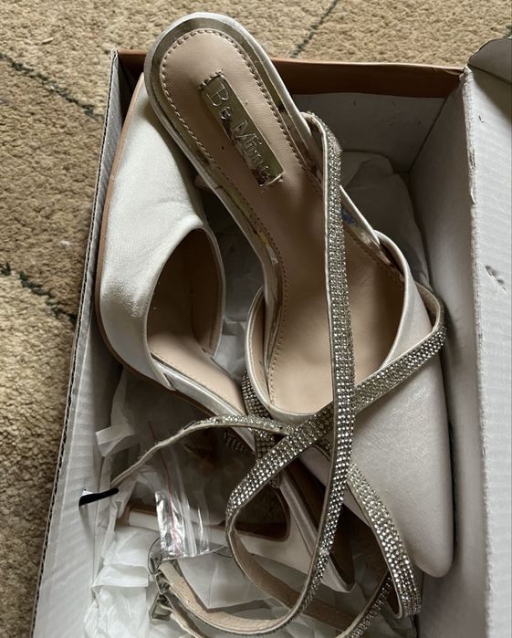 Сватбени високи обувки