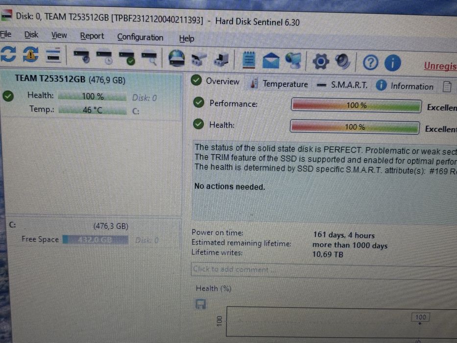 Продам SSD Team Group 512gb