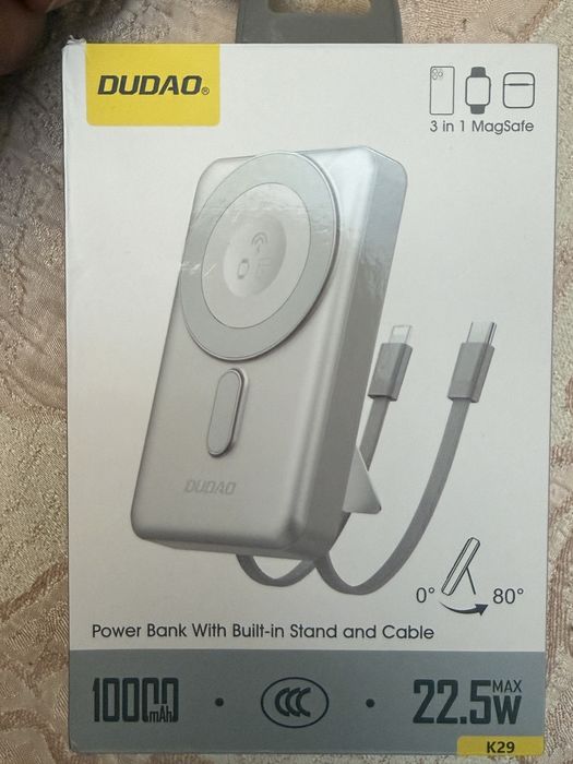 Baterie externă DUDDAO 10.000 / 20.000 mAh, 22.5W Fast Charge