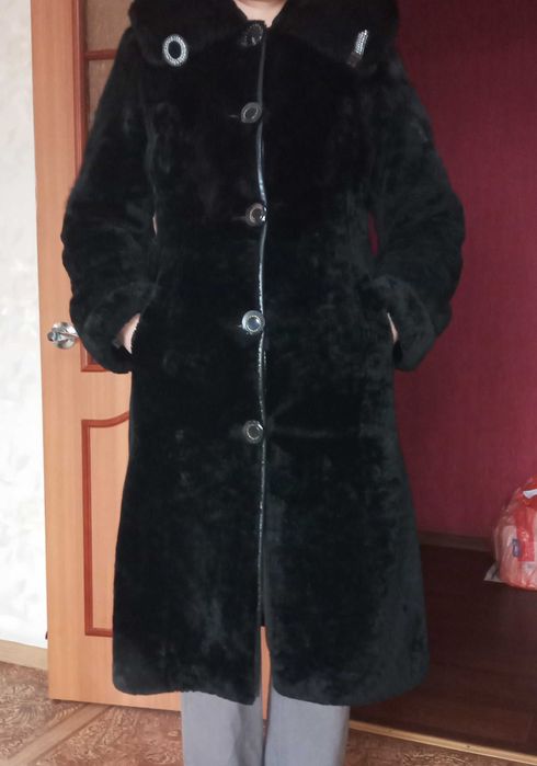 Шуба мутон натуральный