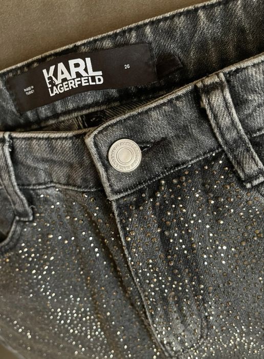 Нови дънки Karl Lagerfeld с камъни 26 / S размер