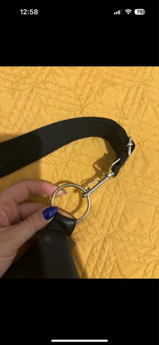 Geanta franjuri neagra