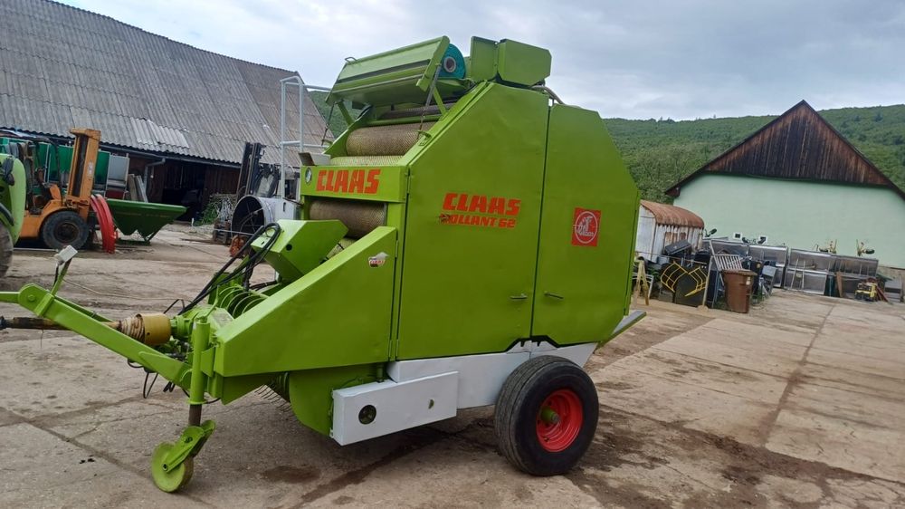 Claas Rollant 62s,balotiera rotunda.Recent adusa din Germania.