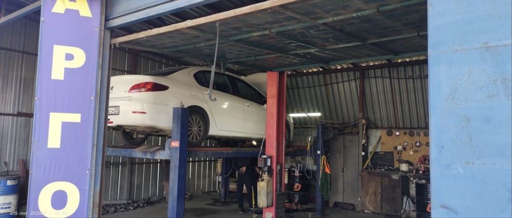 Аренда бокса, Сто