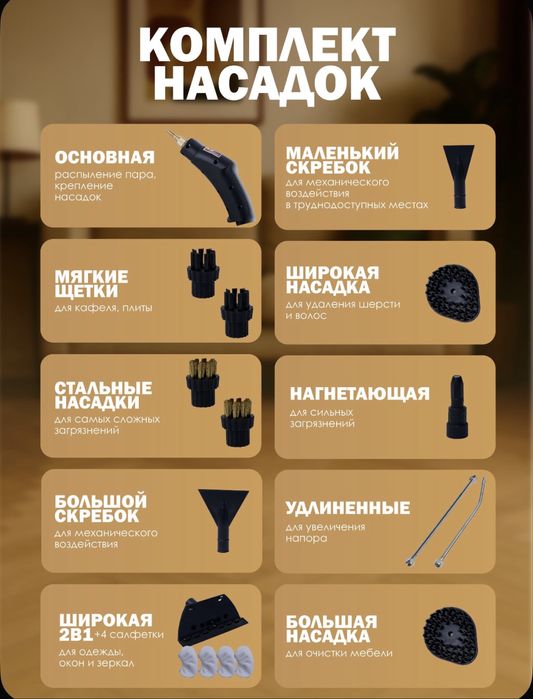 Пароочиститель высокого давления