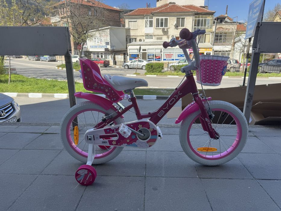 Детски велосипед 16” BYOX CUPKAKE !! НОВ + 2г. Гаранция !!