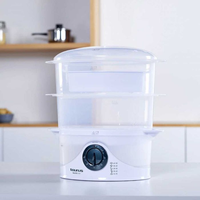 Уред за готвене на пара Taurus Salutecook 800W, 6 л