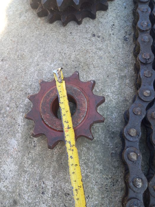 pinioane două pinion și lant 20 b