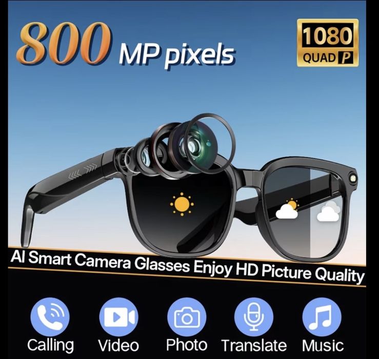ИИ Очки с камерой