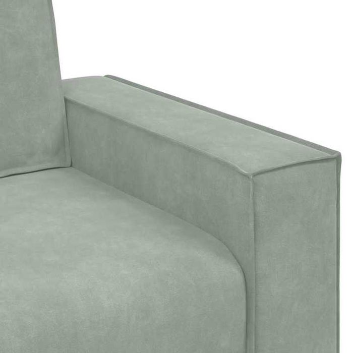 Canapea 3 locuri vidaXL Gri 140 180 cm Catifea 23.5 kg IKEA The Home KIKA XXXLUTZ Exotique Mobexpert Beliani PAL MDF Noua Oferta Ieftina
