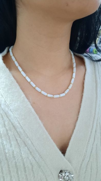 Колье из натуральных камней