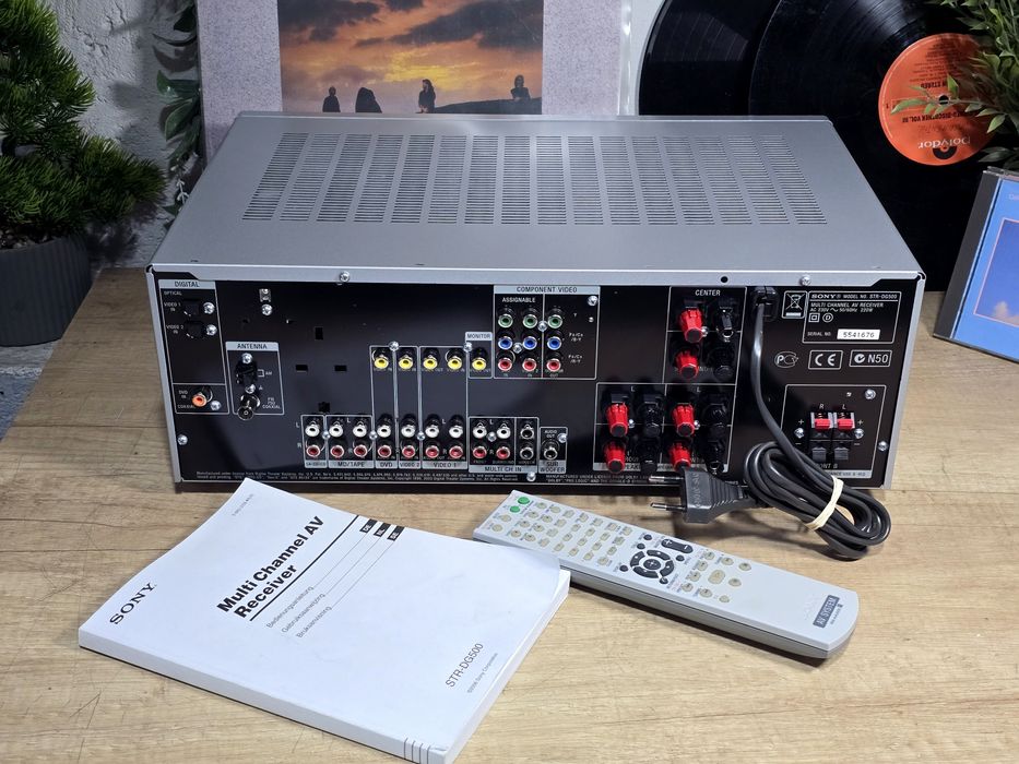 Receiver SONY STR-DG500, multi channel, 6x100w, 8 ohm, telecomanda