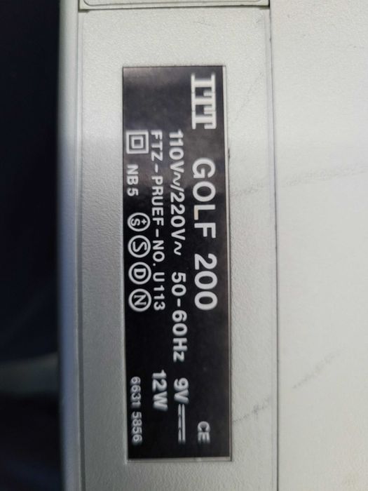 radio ITT Golf pe baterii sau AC