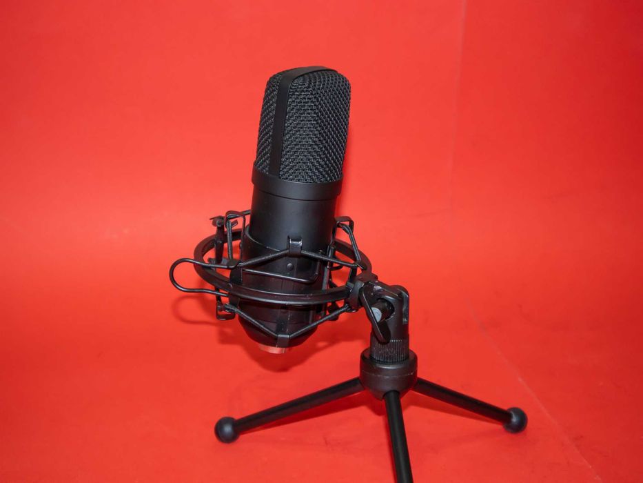 Sandberg 126-09 Кондензаторен USB Микрофон за Стрийминг, Гейминг, Подкаст и YouTube