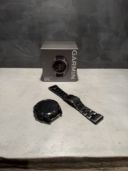КАТО НОВ Garmin Fenix 8 Pro 51 mm + titanium bracelet