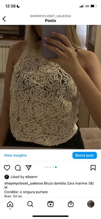 Vand Bluza Zara brodată