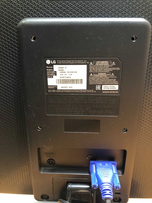 Монитор LG 24M38A-B