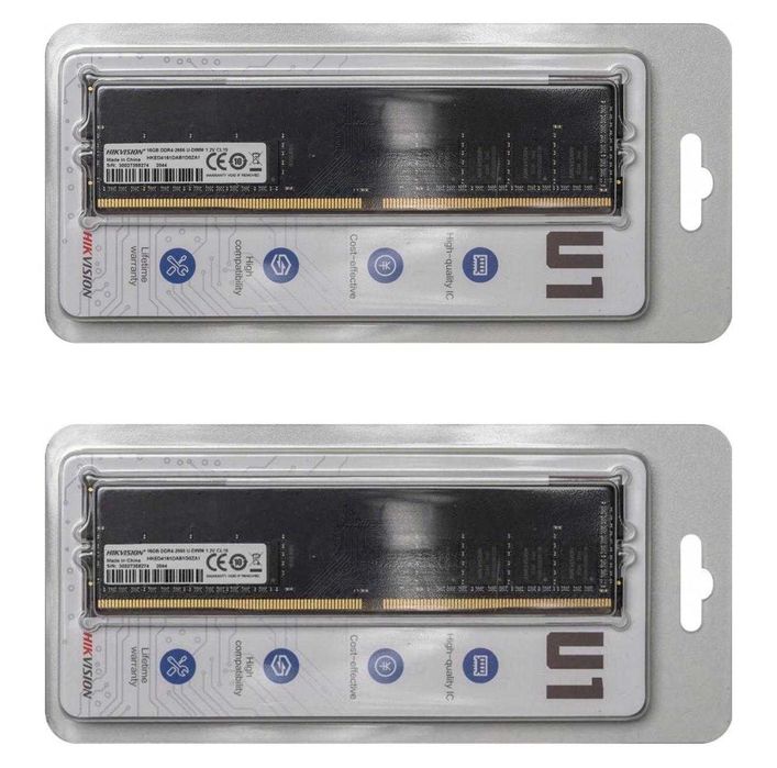 Оперативная память Hikvision 2x16Gb DDR4-2666MHz U-DIMM 1.2V CL19