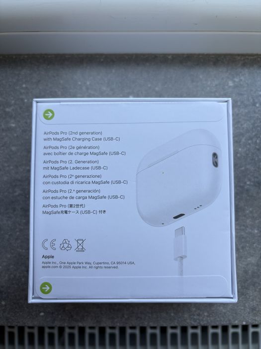AirPods Pro 2 USB-C originale, SIGILATE, factura + garantie Apple 2027