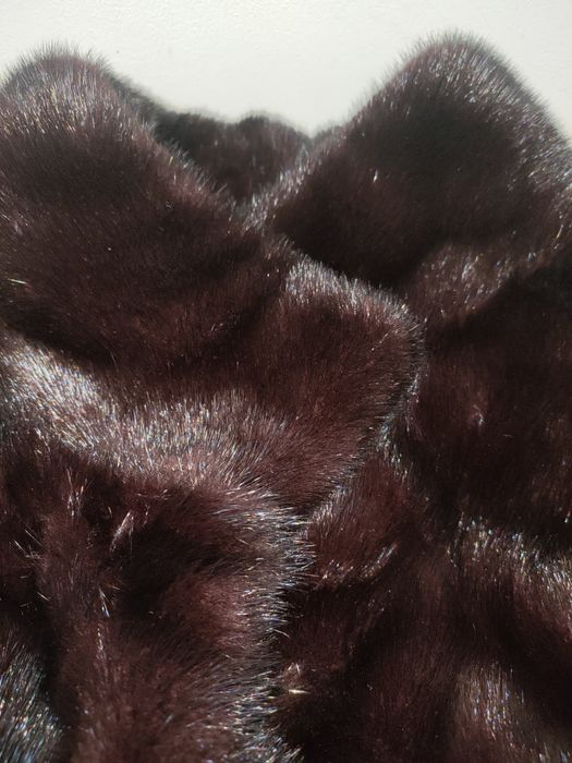 шуба норковая длинная