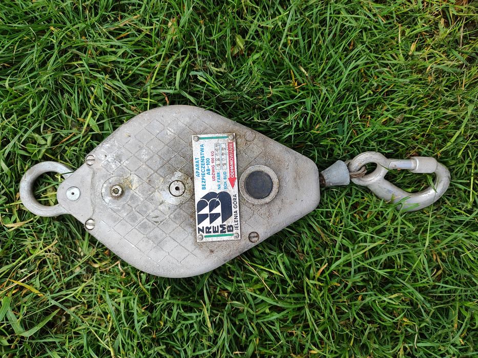 Устройство против падане, лебедка