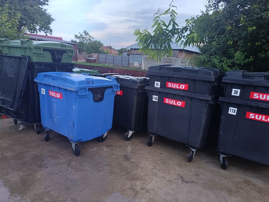 Pubela gunoi - Tomberon gunoi - Ghenă gunoi - Containere