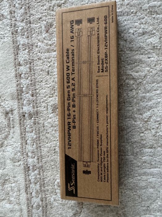 Vand sursa alimentare Seasonic Focus GX-650 modulara, in gar, 12VHPWR