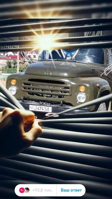 Kvadrat zil 1990-yil ural mator karobka Zadni most yangi tayyor