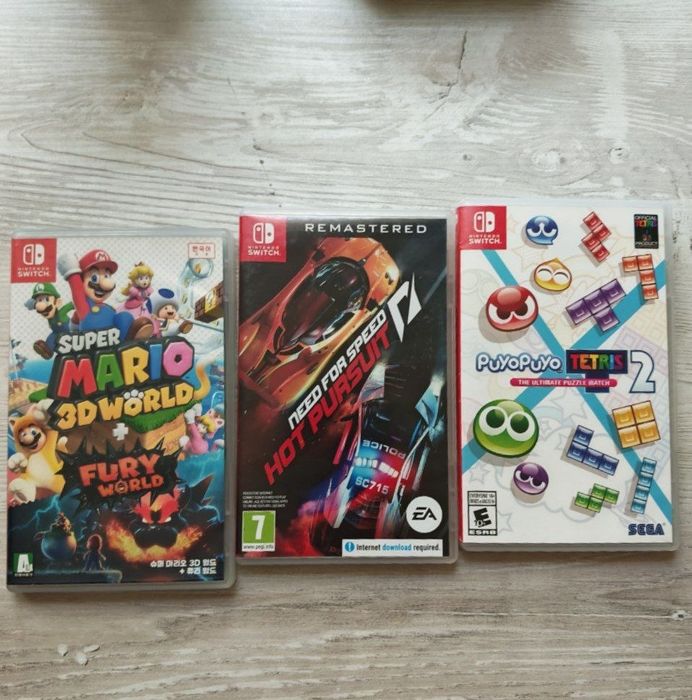 Nintendo switch Super Mario need for speed игры