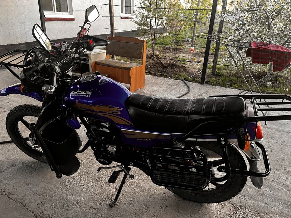 Мотоцикл gsx 200 сатамын