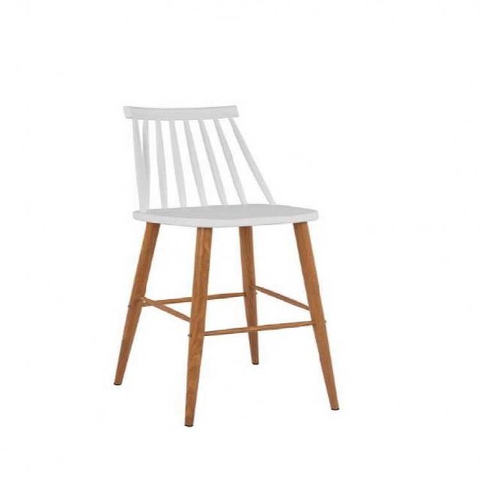 Бар стол Ванина бял