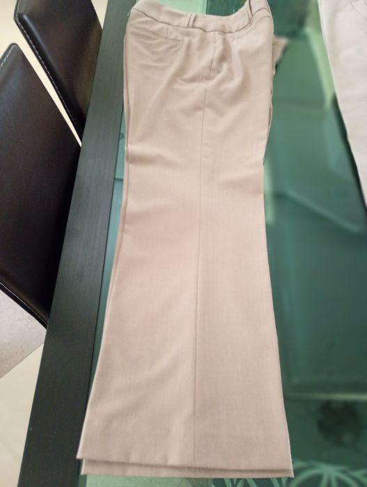 Брюки классические прямые, новые ткань полиэстер/равон/спандекс