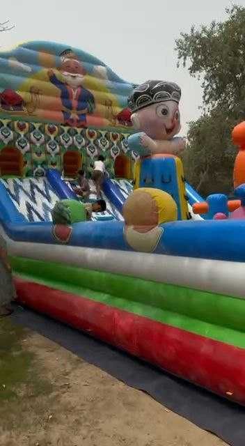 Батут болалар уйнаш учун